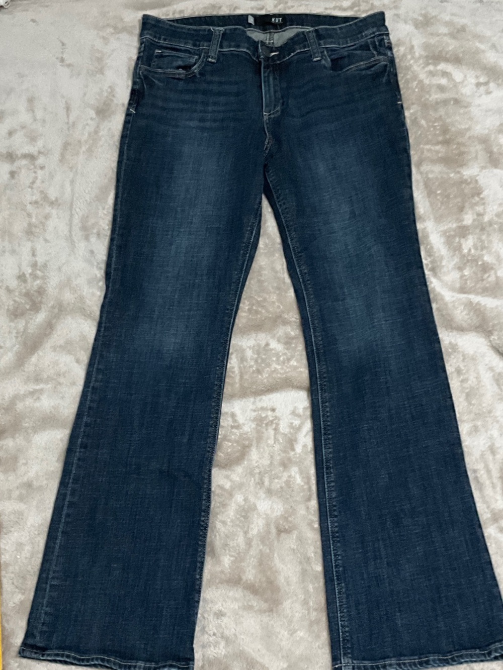 Kut from the Kloth Dark Blue Flare Jeans